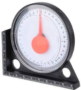 uptodatetools Slope Inclinometer Angle Finder Slope Protractor Tilt Level Meter Clinometer Gauge with Magnetic Base Measuring Gauging Tools Magnetic Inclinometer Level