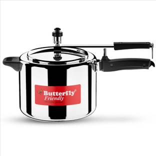 Butterfly Friendly IB 5 L Inner Lid Induction Bottom Pressure Cooker