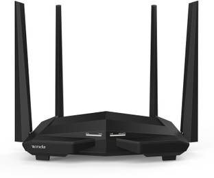 TENDA AC10 AC1200 Gigabit Wireless Router 5 GHz, 2.4 GHz 1200 Mbps Wifi Speed Dual Band External Anten...