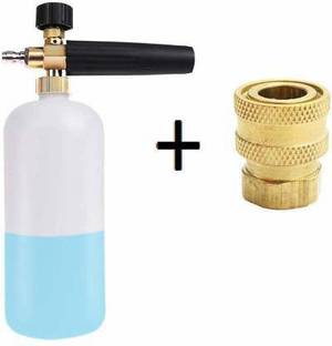 GAOCHENG Heavy Duty Snow Foam Cannon Bottle With Brass Quick Connector Foam Bottle 1000MLCapacity Pressure Washer
