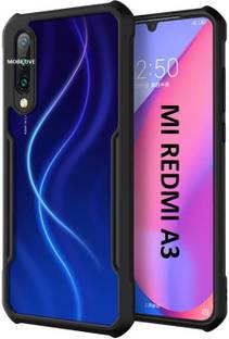 MOBILOVE Back Cover for Mi Redmi A3 | Four Corner Hybrid Soft PC Anti Clear Gel TPU Bumper Back Case