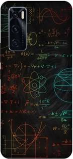 UMPRINT Back Cover for Vivo V20 SE/Vivo V2022 Maths Study Formulas Printed Back Cover