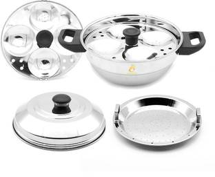 क्लास्सी किचेन Standard And Induction Idli Cooker With Steamer Plate इंडक्शन & स्टैंडर्ड इडली मेकर