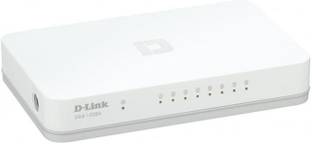 D-Link 8 PORT GIGA SWITCH DGS1008 8 Ports 1000 Mbps Unmanaged Network Switch