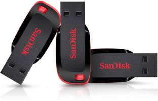 SanDisk SDCZ50-016G-I35 16 GB Pen Drive Compatible with Desktop Computer, Audio Player, Television, Laptop USB 2.0 Plastic Case