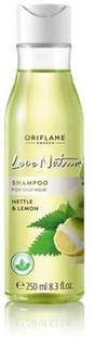 Oriflame love nature shampoo for oily hair with nettle and lemon