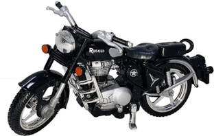 centy Rugged the Enfield Bullet side stand and Pull Back