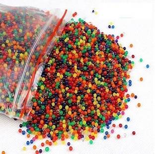 Keedoz Crystal Soil Water Beads (Multicolor) 20 Grams- Pack of 2000 Pieces