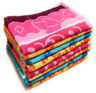 Cotton colors Cotton 300 GSM Hand, Face Towel Set
