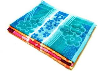 Cotton colors Cotton 300 GSM Hand, Face Towel Set