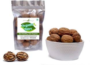 Organic Bites Whole Walnuts (Very Soft Shell) | Shelled Walnuts | Sabut Akhrot Walnuts