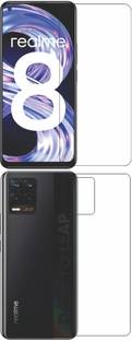 GS Smart Front and Back Tempered Glass for Realme 8 {Flexible}, RMX3085, 8