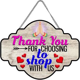 PnF Poster And Frame Quote Printed Wall Door Sign Hanging | Best Gifting Option