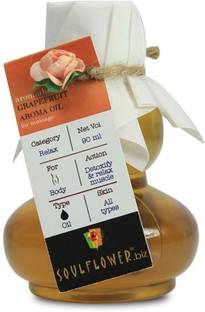 Soulflower Grapefruit Anti Cellulite Aroma Massage Oil