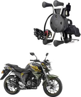 वागरी MULTIFUNCTIONAL BIKE MOBILE CHARGER MOBILE HOLDER WITH UNIVERSAL FITTING FOR BIKES SCOOTER SCOOTY-289 बाइक मोबाइल चार्जर