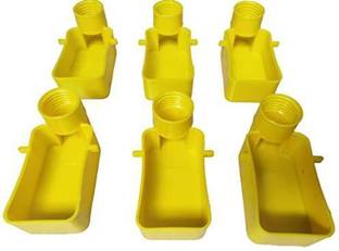 Petzlifeworld PLW Bird Water and Food Feeder Connect and Pet Bottles, (Set of 6) Window Bird Feeder