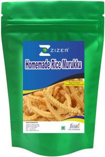 ZIZER Homemade Rice Murukku (Made From Wood Pressed Organic Coconut Oil)