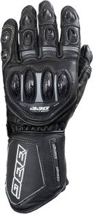 BIKING BROTHERHOOD RACER GLOVES BLACK Riding Gloves