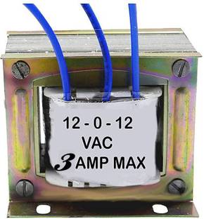 Universal Transformer 12 0 12 3Amp Electronic Components Electronic Hobby Kit