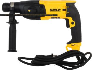 DEWALT D25133K Rotary Hammer Drill 4.3106 Ratings & 9 Reviews Type: Rotary Hammer Drill Maximum Power Output: 800 W Reverse Rotation Power Source: Corded ₹13,819 ₹17,290 20% off Free delivery No Cost EMI from ₹1,152/month