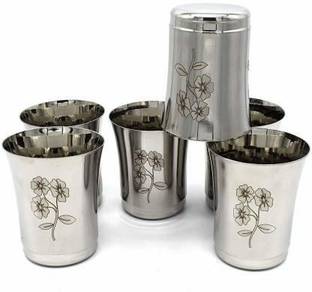 JULMI YARR (Pack of 6) PARI GLASS Glass Set Water/Juice Glass