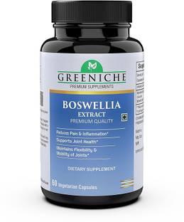 Greeniche Boswellia Serrata Extract 500mg for Healthy Joints – 60 Veg Capsules