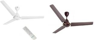 Paras Green Energy Efficient Saver BLDC Remote Control Ceiling Fan, 32W (Brown) with 2 Year Warranty B...
