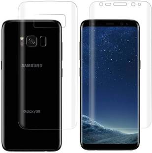 ELEF Front and Back Screen Guard for SAMSUNG Galaxy S8 Plus Edge to Edge Membrane Screen Protecttor (Not Tempered Glass)