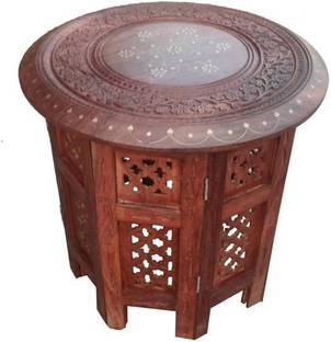 TFS Matte Finish Sheesham Wood Coffee Table,Wooden Coffee Table Wooden Handicrafts End Table Side Table Living Room Table, Centre Table Folding Table Solid Wood Side Table
