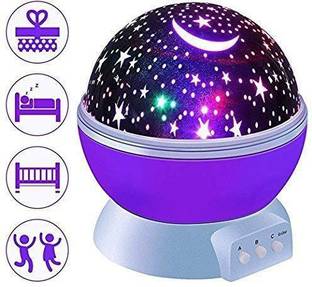 Crevice Round Star Master Projector LED Night lamp and Rotating Night Lamp