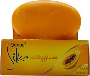 Queue Papaya Whitening Herbal soap With Dermatologist Tested