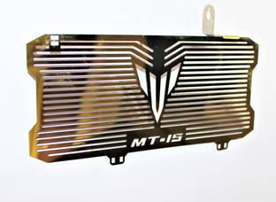 acube mart MT 15 Radiator Grill Guard dash golden Bike Radiator Guard