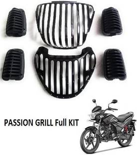 Naturalcreations Passion Grill Set of 6 (For Hero Passion) Bike Headlight Grill