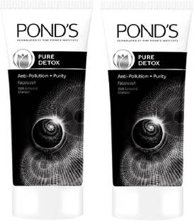POND's Pure Detox Purity  Each 200ml Pack Of 2 Face Wash