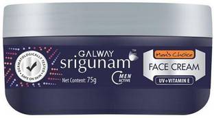 galway Srigunam Men's Choice Face Cream, UV + Vitamin-E