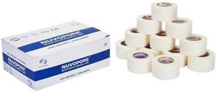 NUVO MEDSURG Nuvopore Microporous Surgical Tape - 25 Mm X 5.1 Mtr (12 Rolls) First Aid Tape