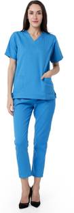 Associated Uniforms SCRUB SUIT FEMALE TEAL XXL Shirt, Pant Hospital Scrub