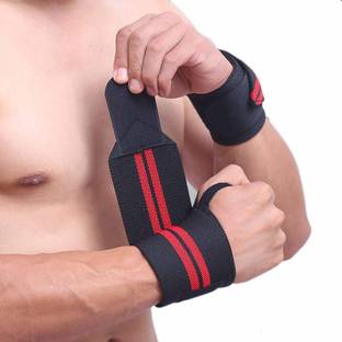 GymWar Wrist Wraps with Thumb Loop Professional for Men & Women Hand Grip/Fitness Grip