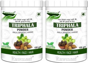 Rawmest Pure Organic Triphala powder (Amla,Baheda,harad)