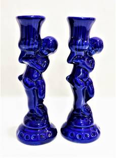 Your Local Shop Ceramic Candle Holder Set