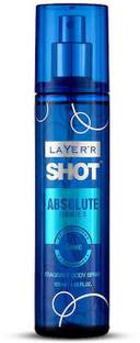 LAYER'R Shot Absulute Game Deodorant Spray  -  For Men