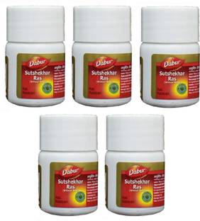 Dabur SUTSHEKHAR RAS 20 TAB ( PACK OF 5 )