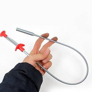 Roma Heavy Quality Drain Sink Cleaning Flexible Wire For Cleaning Clogged Sink And Drainage. Drain Opner (Original Quality) Multi-purpose Plunger Crystal Drain Opener