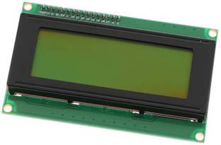 Electrobot 2004 20x4 LCD Display LCD Screen Serial with IIC I2C Adapter Yellow Green Color LCD Electronic Components Electronic Hobby Kit