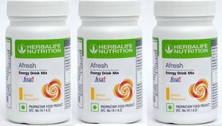 HERBALIFE Afresh Energy Drinks Mix afresh 3 Pcs Lemon Flavour Energy Drink