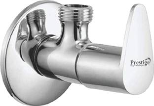 Prestige . Chrome Plated Stainless Steel Jazz Angel Valve Set of -1 Angle Cock Faucet