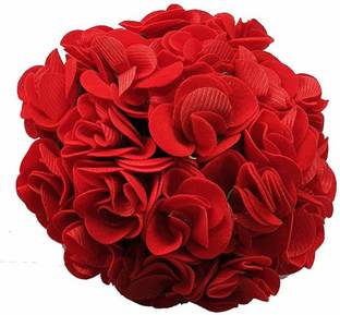 Clixfox Artificial Flower Bun Decoration Bun Bun
