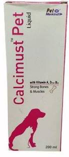 Pet Mankind CALCIMUST PET SYRUP 200ML Pet Health Supplements