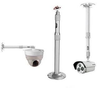 Frackson 360°rotation 19 to 32 Inch Adjustable 1 Pcs 5 mm 1/4" Security Camera Bracket, Universal Ceiling Mount for Projector, DSLR Camera CCTV DVR Camera, Projector Wall Mount with The Capacity Up to 7 KG Projector Stand