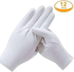 RBSOCK Cotton Hand Gloves Pack of 12 Pic Or 6 PAir Inner Gloves Wicket Keeping Gloves